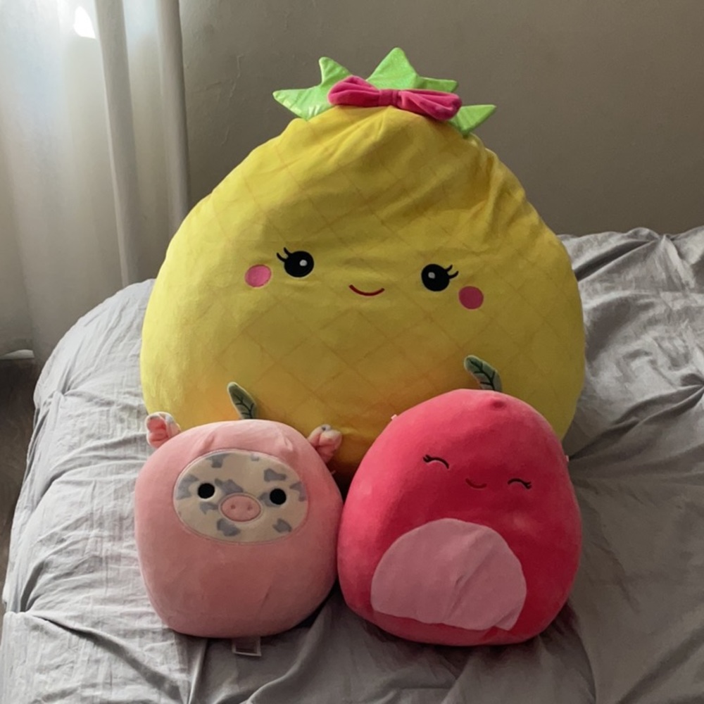 Squishmallow fruit bundle